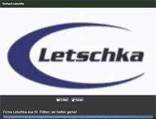 Tablet Screenshot of letschka.at